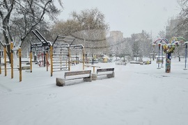 Монтана - зимна обстановка