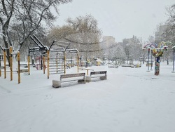 Монтана - зимна обстановка