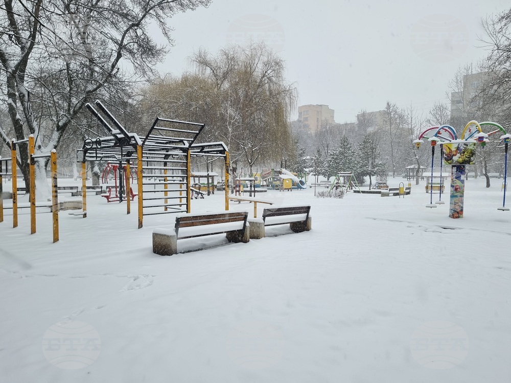 Монтана - зимна обстановка