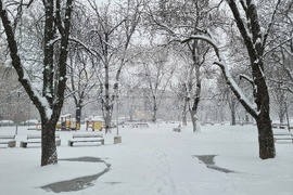 Монтана - зимна обстановка