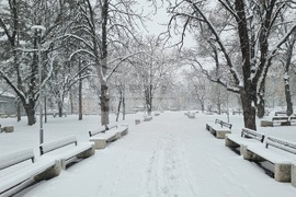 Монтана - зимна обстановка