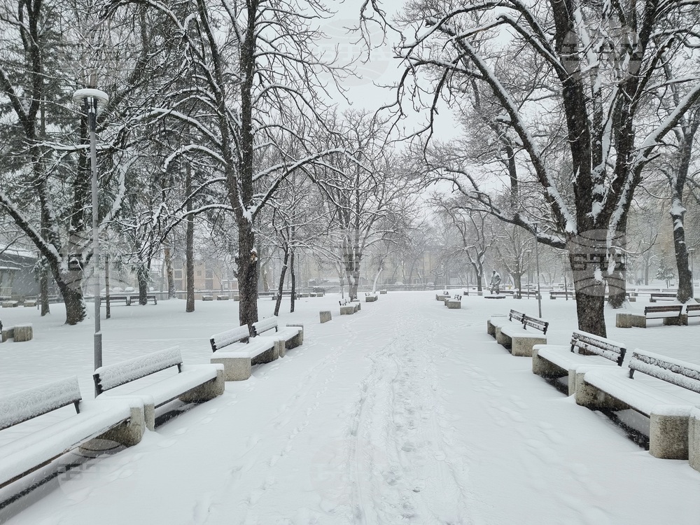 Монтана - зимна обстановка