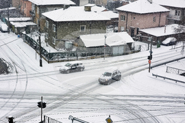 Монтана - зимна обстановка