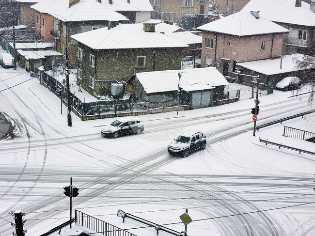 Монтана - зимна обстановка