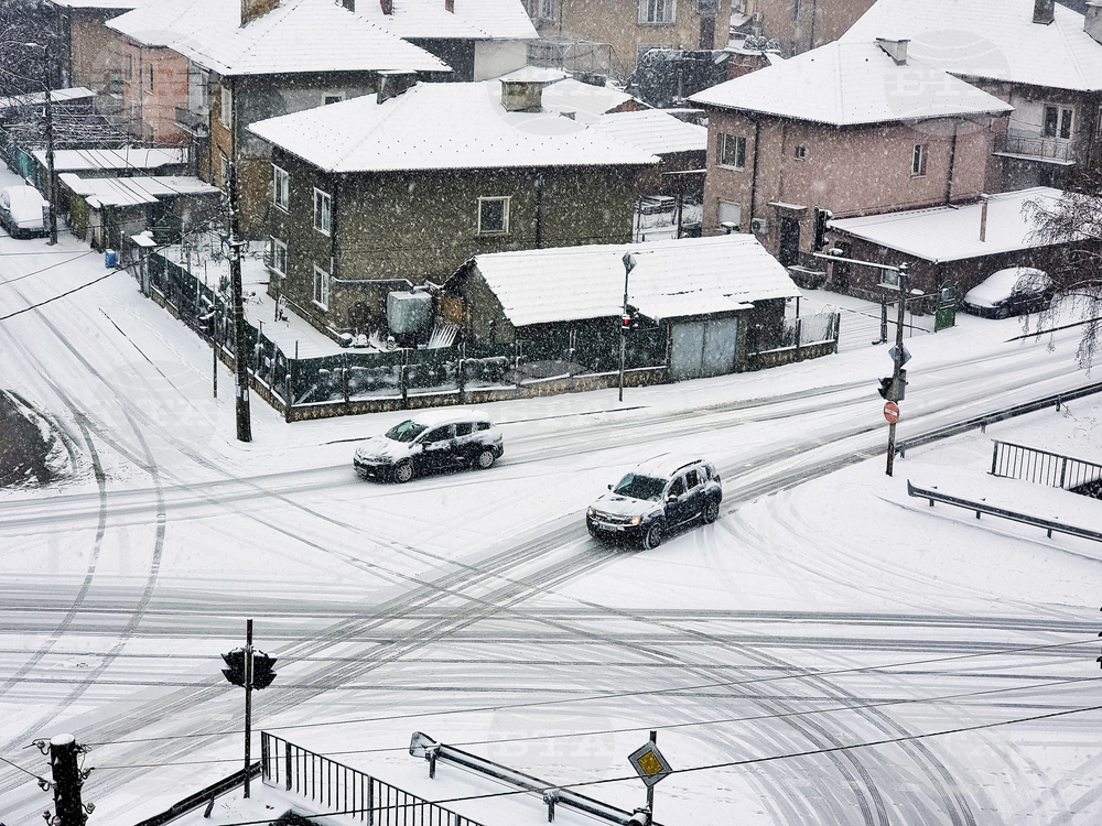 Монтана - зимна обстановка