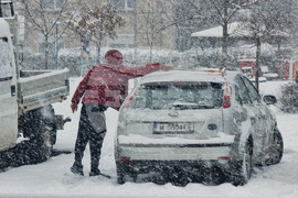 Монтана - зимна обстановка