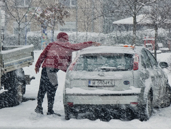 Монтана - зимна обстановка