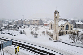 Монтана - зимна обстановка