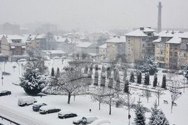 Монтана - зимна обстановка