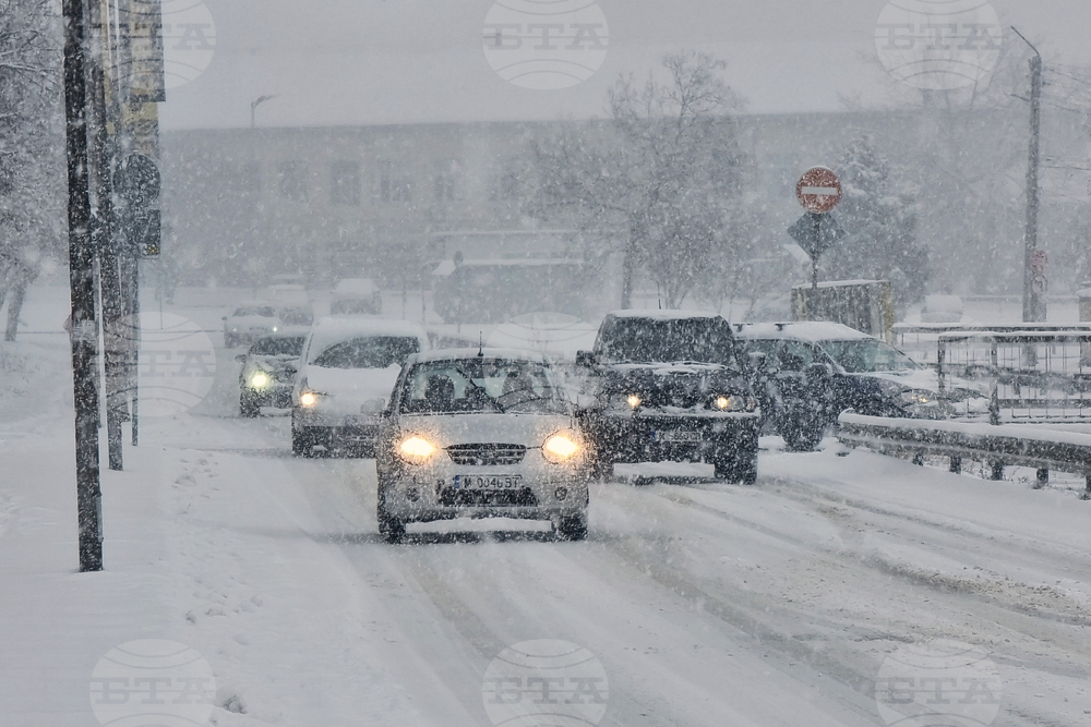 Монтана - зимна обстановка