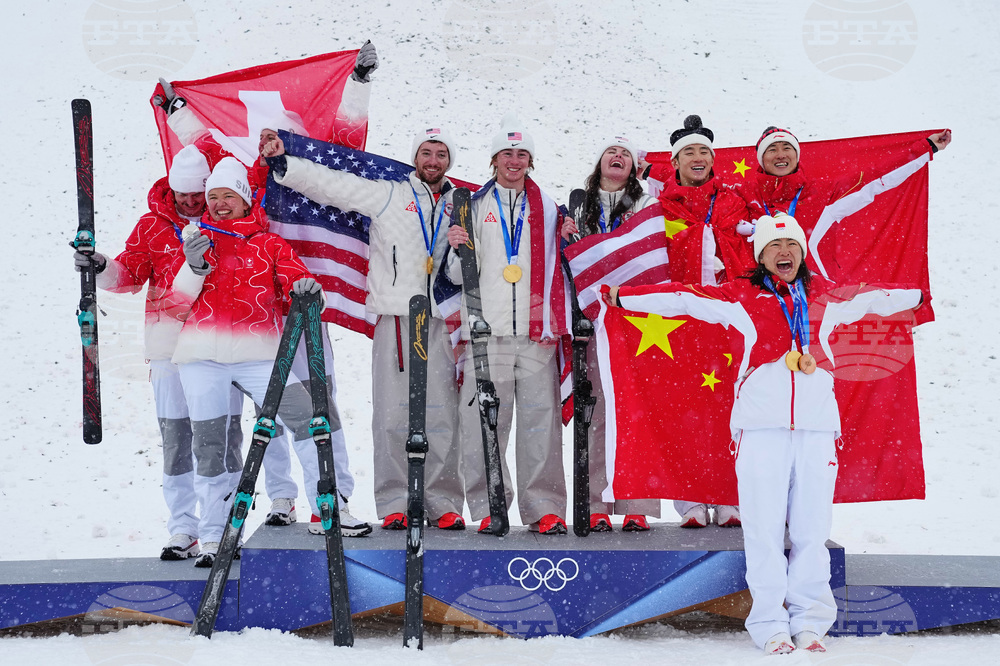 APTOPIX Milan Cortina Olympics Freestyle Skiing