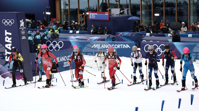 Французите Емили Ароп и Тибо Аселме спечелиха титлата в смесените двойки от турнира по ски алпинизъм на Олимпийските игри