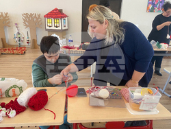 Турция - българско неделно училище - мартеници - работилница