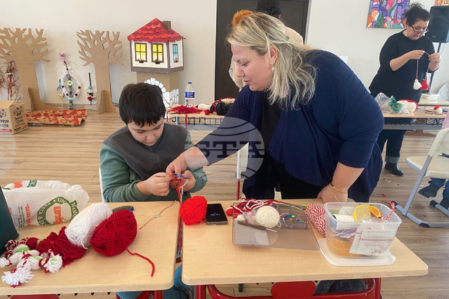 Турция - българско неделно училище - мартеници - работилница