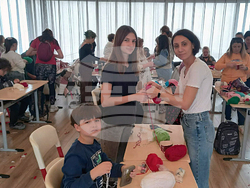 Турция - българско неделно училище - мартеници - работилница