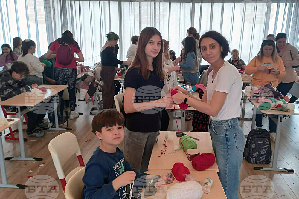 Турция - българско неделно училище - мартеници - работилница