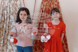 Турция - българско неделно училище - мартеници - работилница