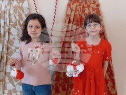 Турция - българско неделно училище - мартеници - работилница