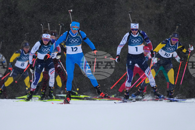 Milan Cortina Olympics Biathlon