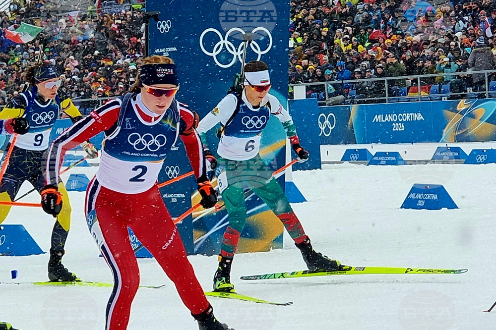 Italy - Winter Olympic Games in Milan Cortina 2026 - Biathlon - Lora Hristova - Milena Todorova