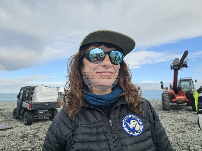 Antarctica - 34th Bulgarian Antarctic Expedition – Sv. Sv. Kiril i Metodii research vessel – Bulgaria’s St Kliment Ohridski Antarctic base - logistics team - women