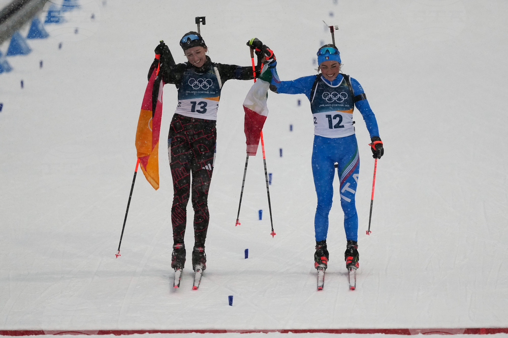 Milan Cortina Olympics Biathlon