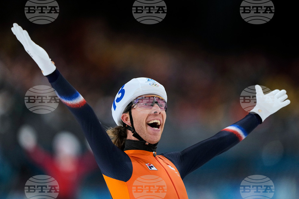 APTOPIX Milan Cortina Olympics Speedskating