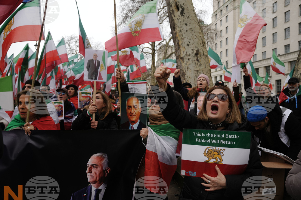 Britain Protest Iran