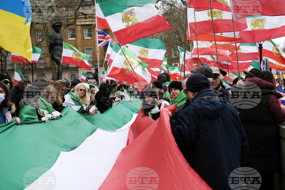 Britain Protest Iran