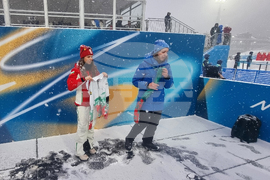 Италия - Зимни олимпийски игри Милано-Кортина 2026 - Лора Христова - екип - дарение