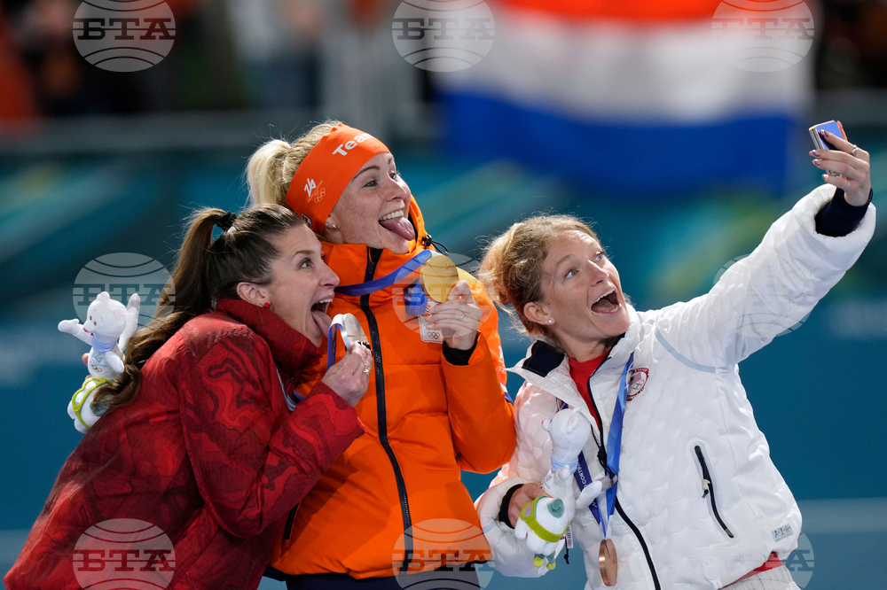 APTOPIX Milan Cortina Olympics Speedskating