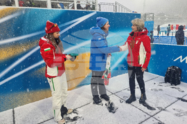 Italy - Milano Cortina 2026 Winter Olympics - Lora Hristova - suit - donation