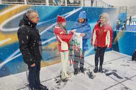 Italy - Milano Cortina 2026 Winter Olympics - Lora Hristova - suit - donation