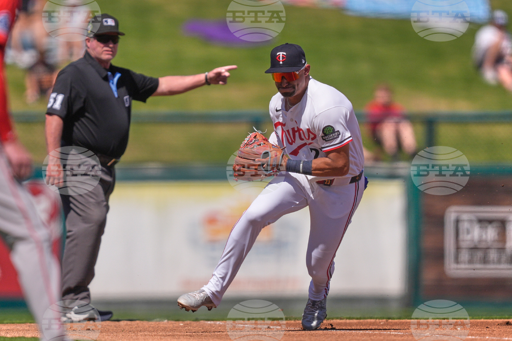 Red Sox Twins Spring Baseball