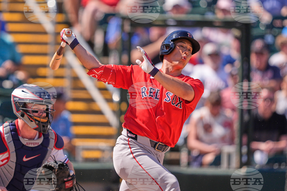Red Sox Twins Spring Baseball