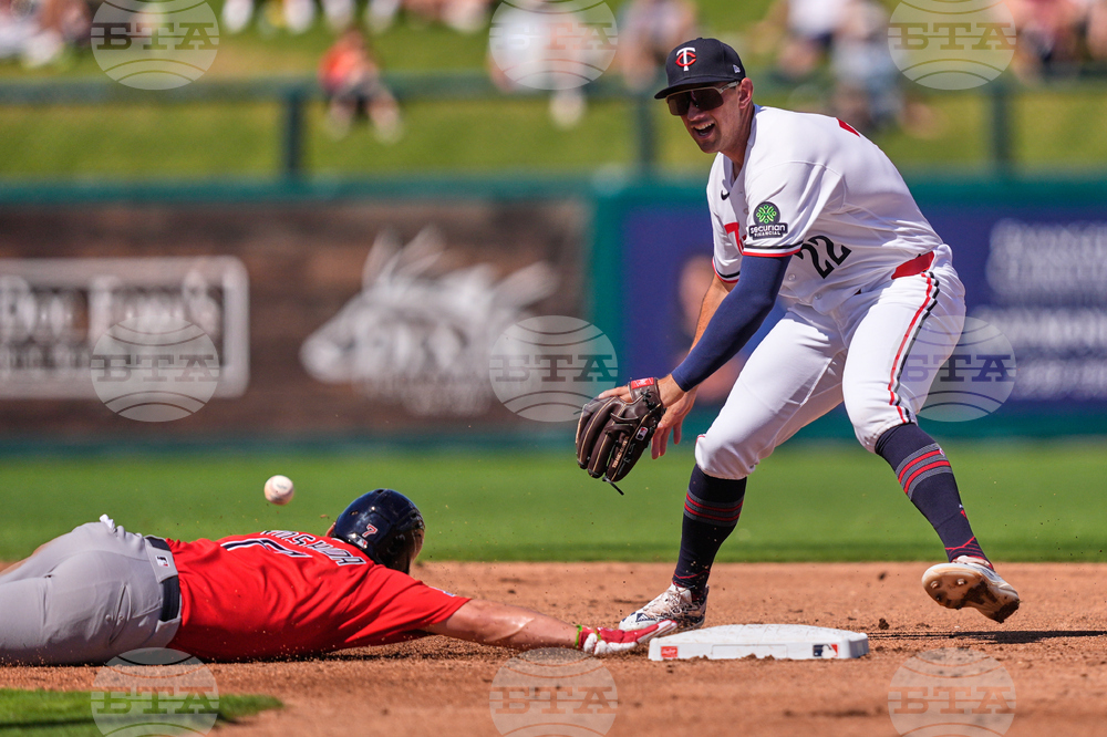 Red Sox Twins Spring Baseball