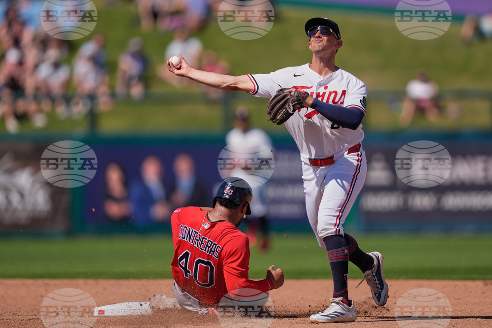 Red Sox Twins Spring Baseball