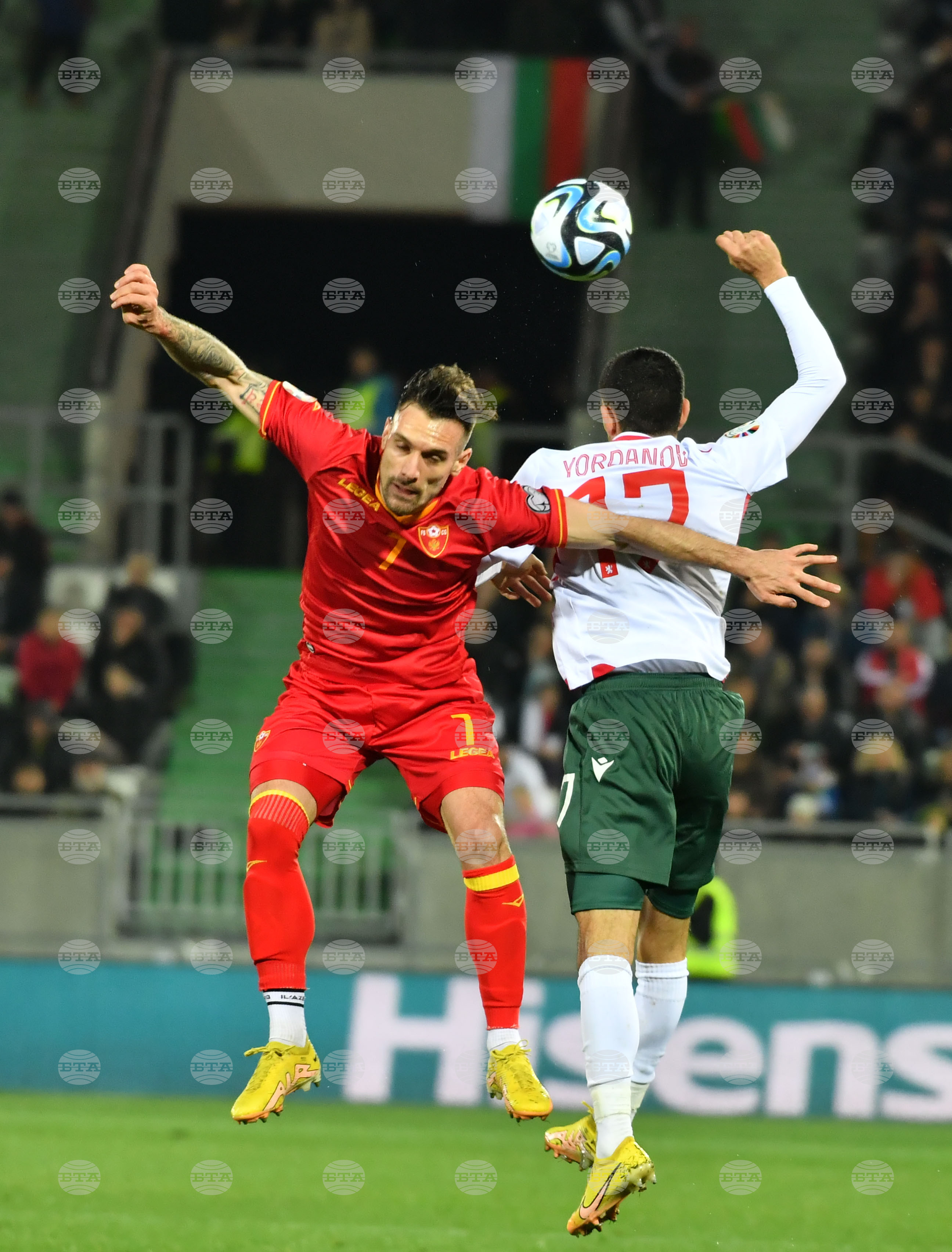 Разград - футбол - България - Черна гора