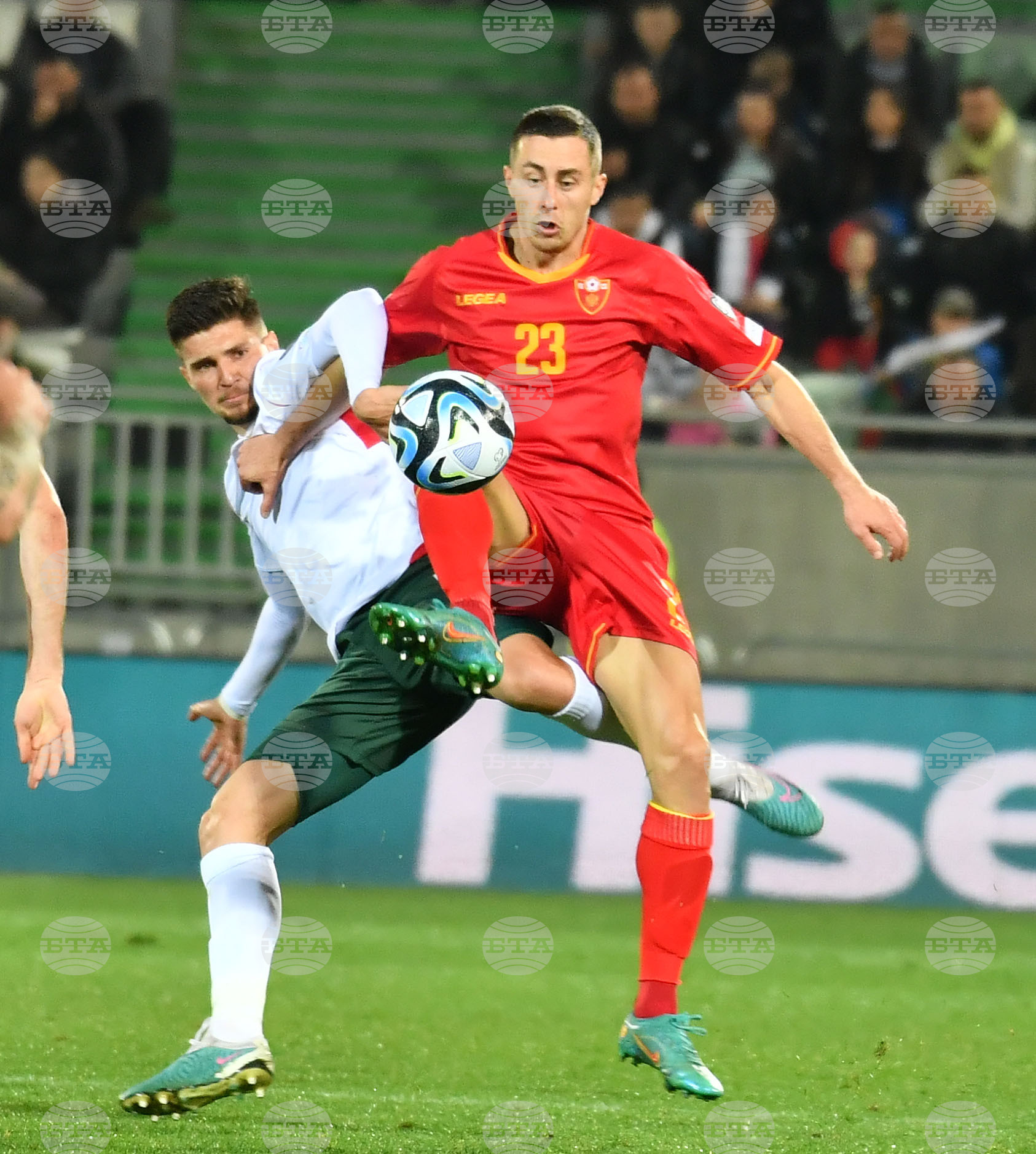 Разград - футбол - България - Черна гора