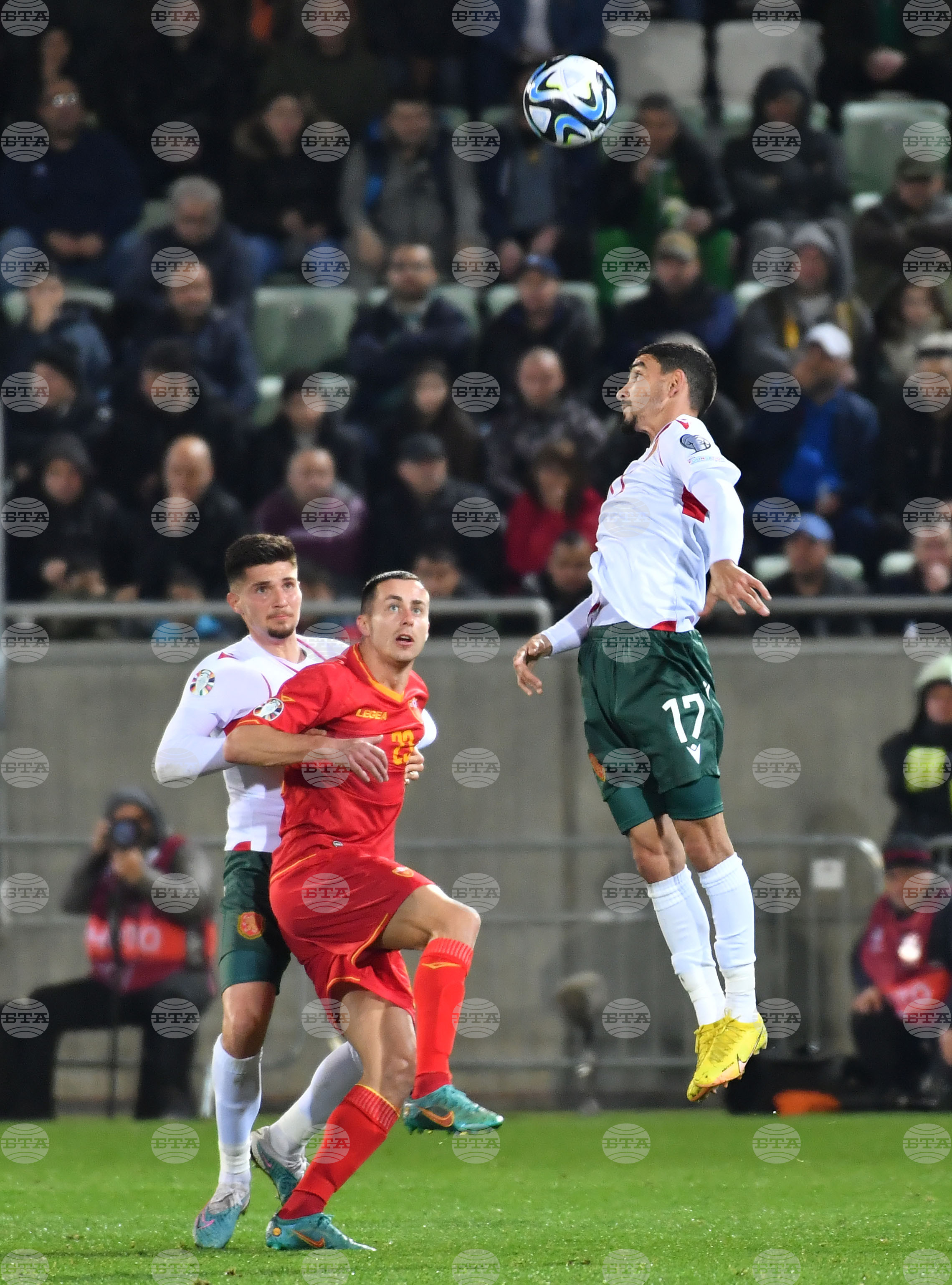 Разград - футбол - България - Черна гора