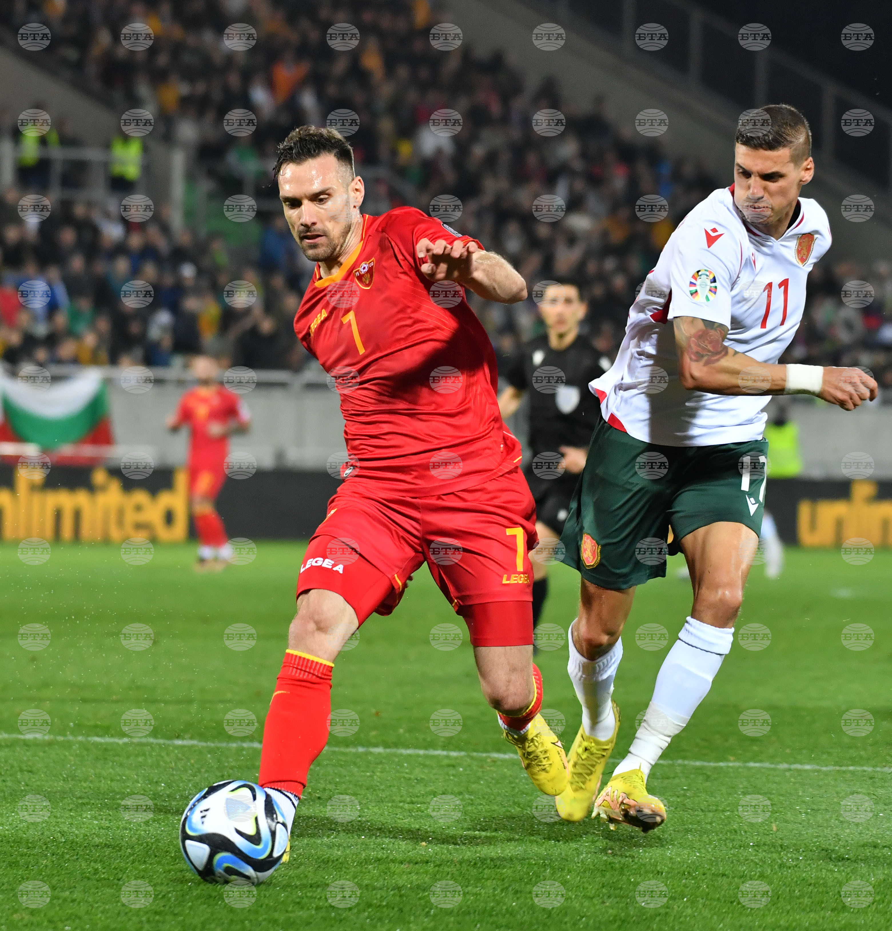 Разград - футбол - България - Черна гора