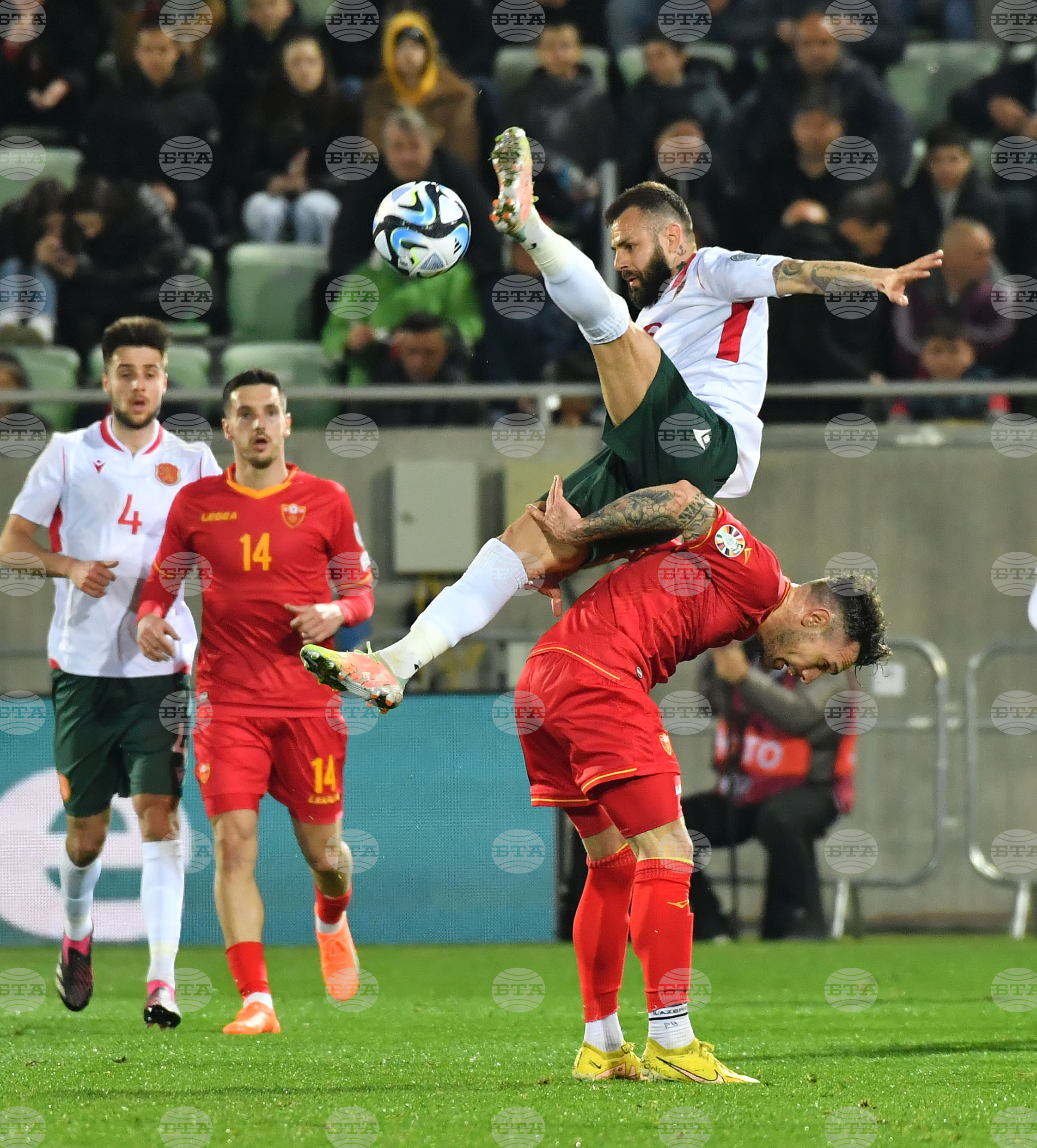 Разград - футбол - България - Черна гора