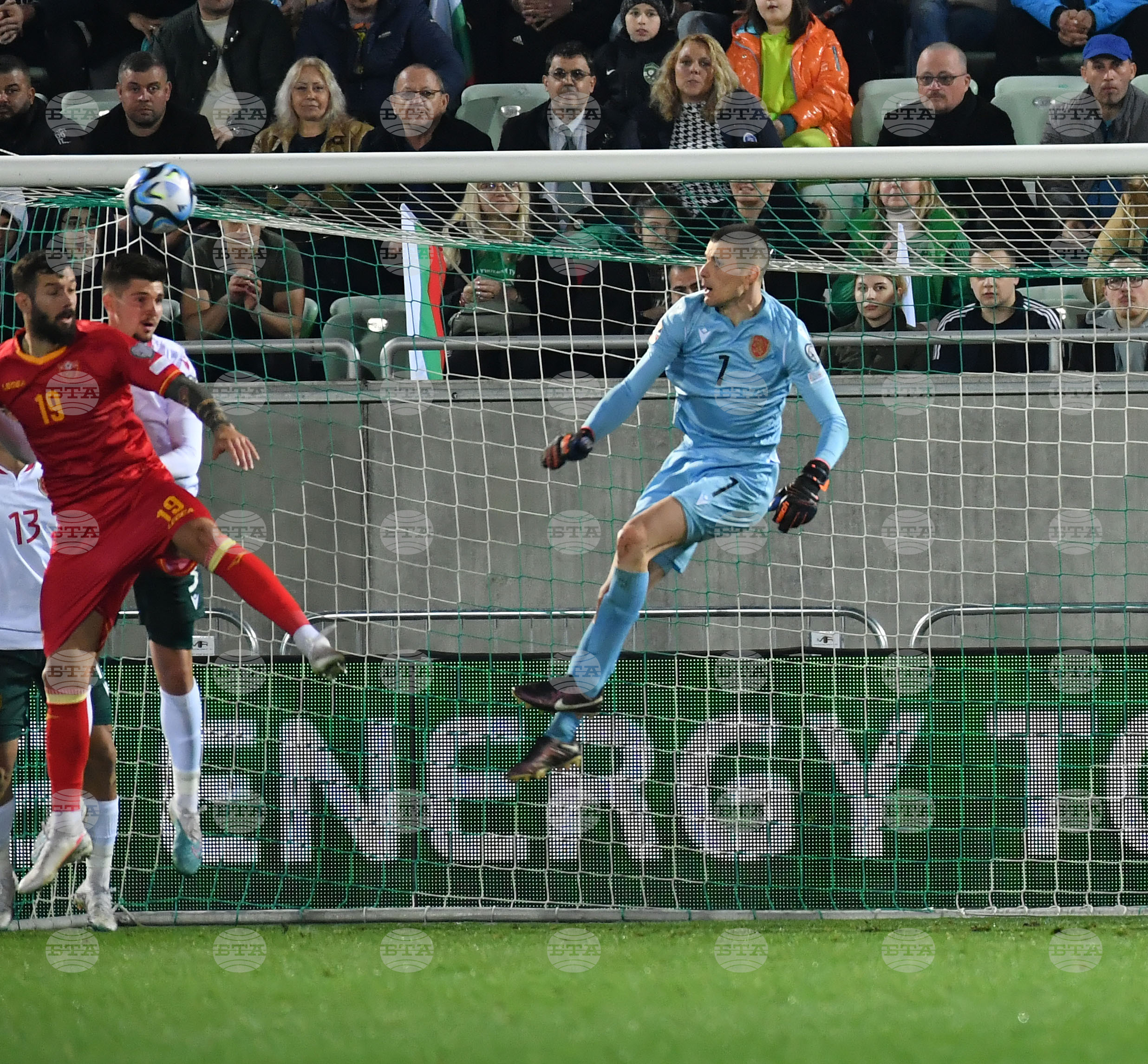 Разград - футбол - България - Черна гора