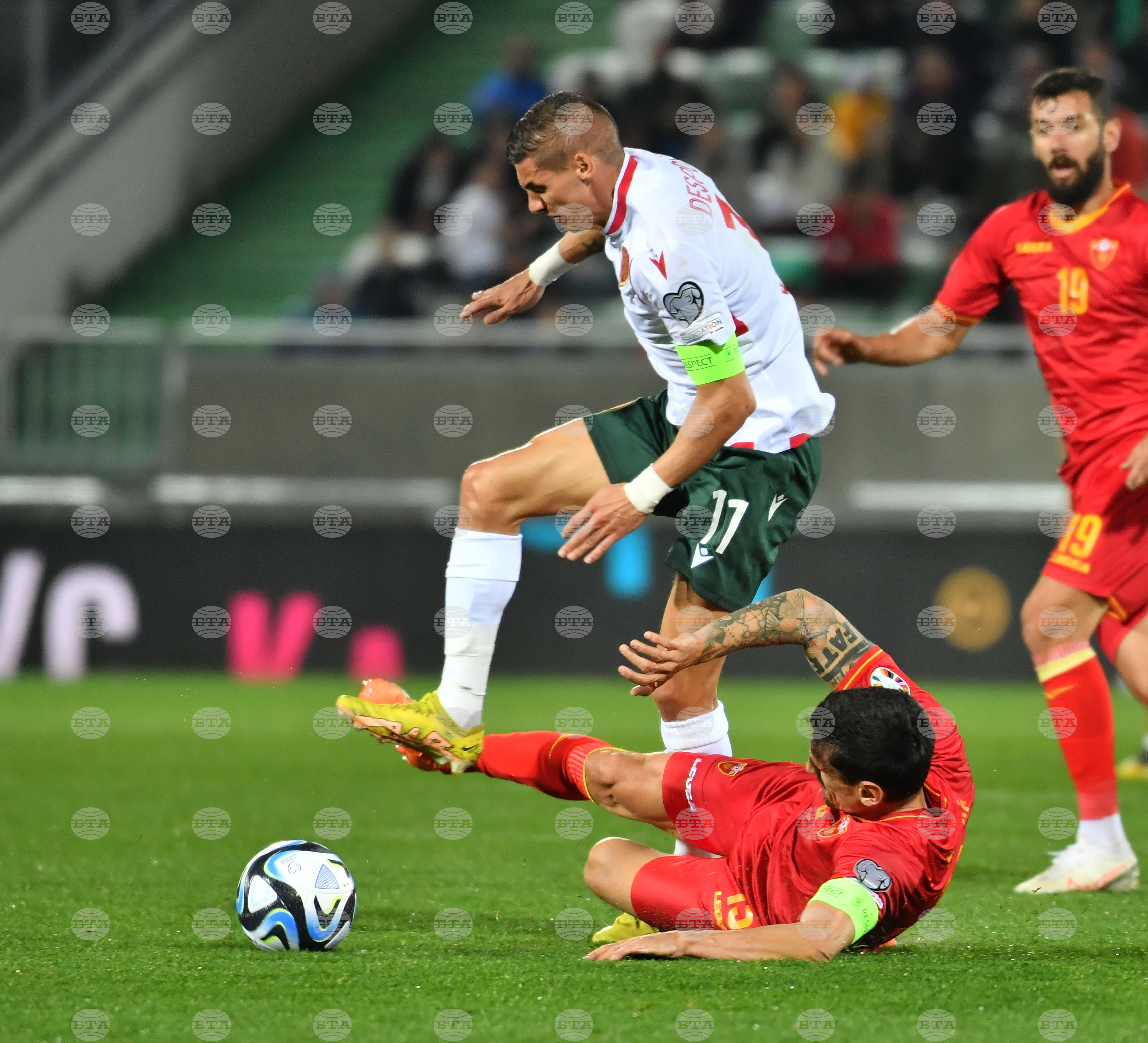 Разград - футбол - България - Черна гора