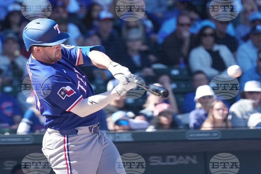 Rangers Cubs Spring Baseball