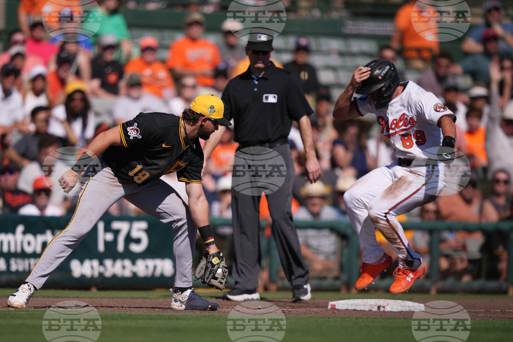 Pirates Orioles Spring Baseball