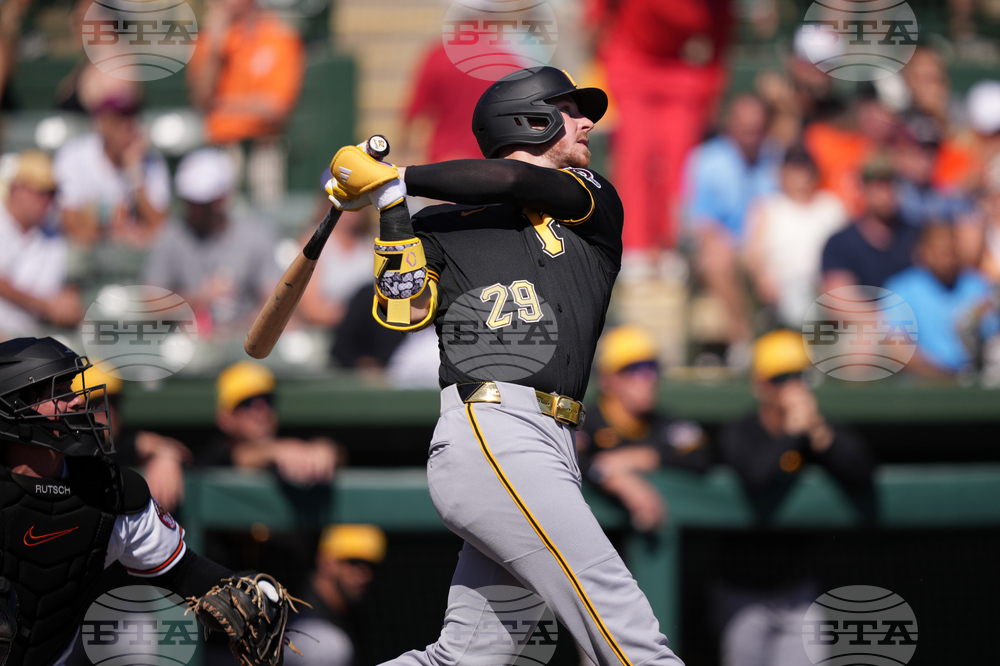 Pirates Orioles Spring Baseball
