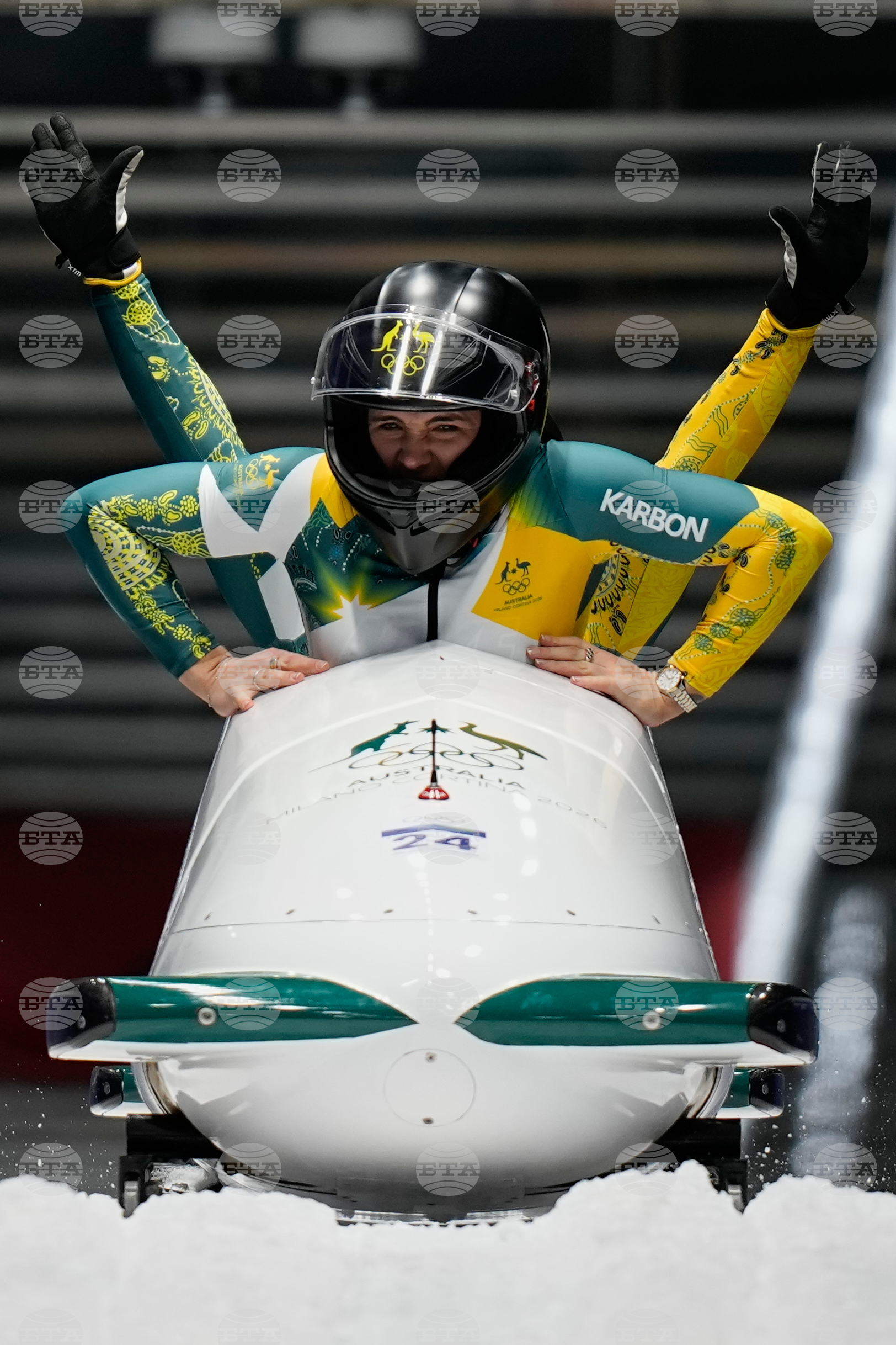 Milan Cortina Olympics Bobsled