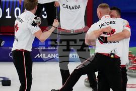 APTOPIX Milan Cortina Olympics Curling