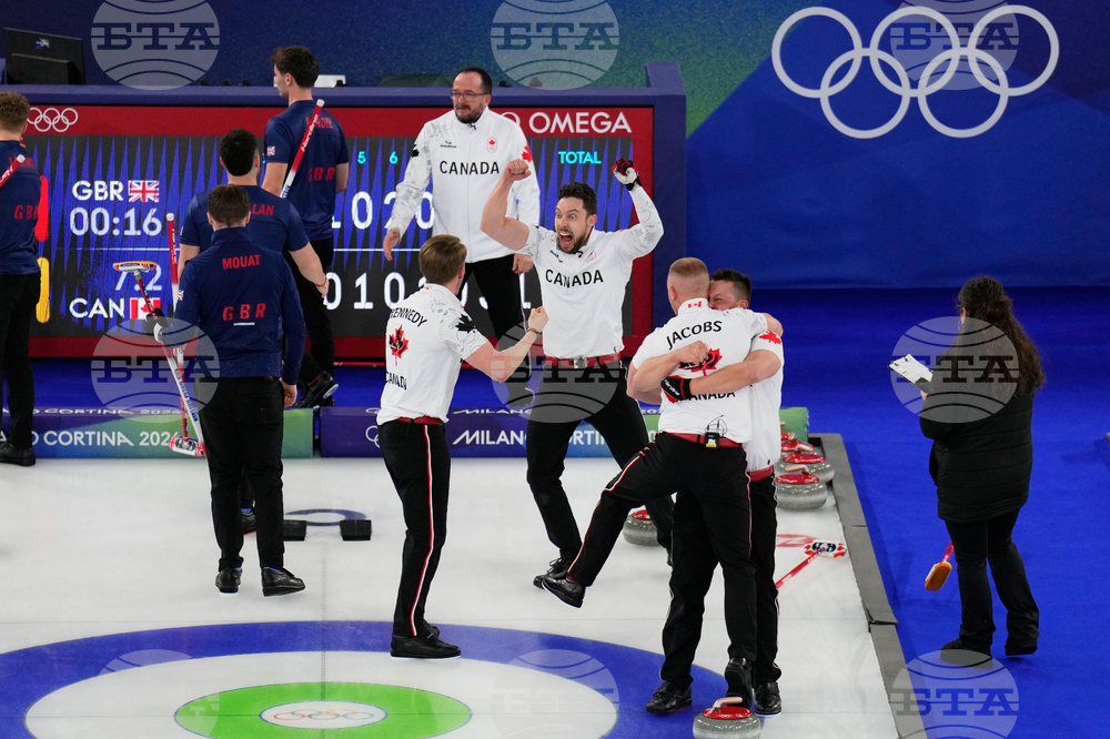 APTOPIX Milan Cortina Olympics Curling